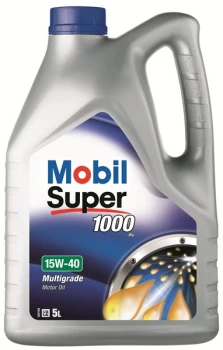 Image of Super 1000 X1 15W-40 - 5 Litre 151180 MOBIL