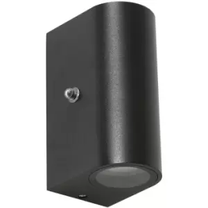 Image of Sienna Outdoor Up Down Wall Light Matt Zwart IP54