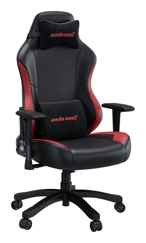 Image of Anda Seat Anda seaT Luna Premium Large Gaming Chair - Black/Red - (EU Version) AD18-48-BR-PV