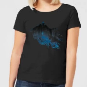 Image of Harry Potter Dementor Silhouette Womens T-Shirt - Black