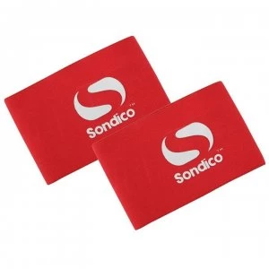Image of Sondico Shin Guard Stays - Red/White