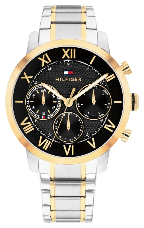Image of Tommy Hilfiger 1710729 Th-Oxford Multifunction (42mm) Black Watch