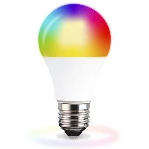 Image of TCP Smart WiFi Dimmable Colour Changing to Warm White LED Edison Screw 60W Light Bulb - No Hub Required