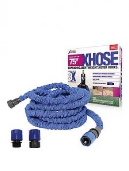 Image of Xhose Expanding Garden Hose Pipe With Tap Adaptor - 75ft