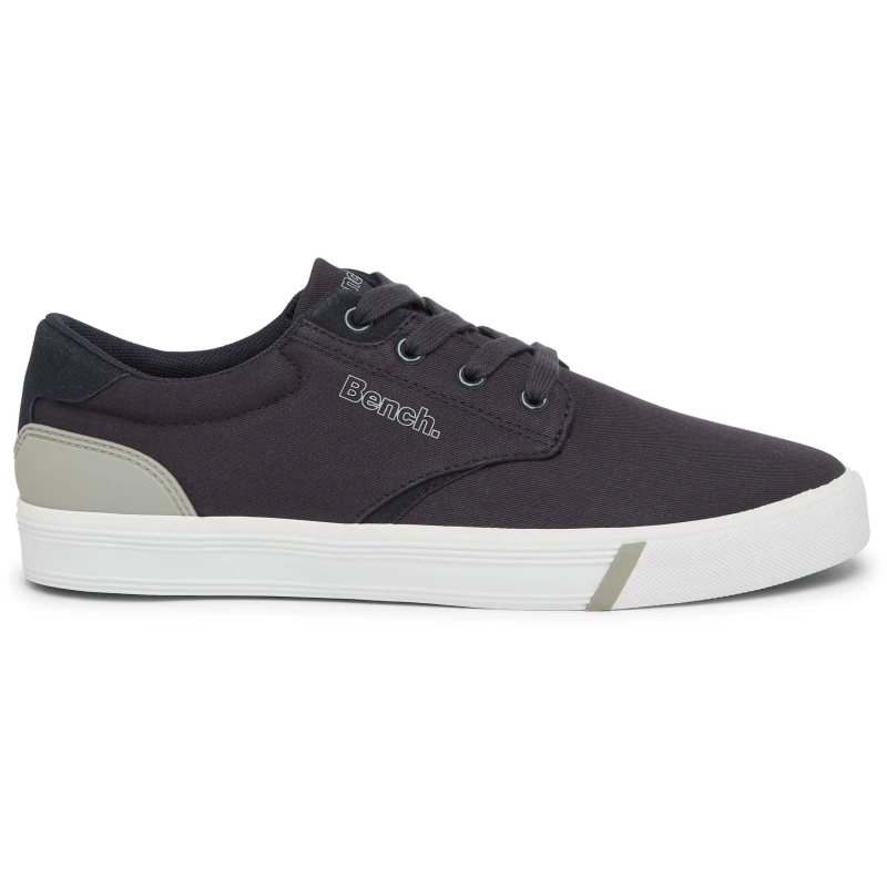 Image of Bench Mens Briscoe Low-Top Trainers Navy male 7 (41)