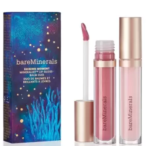 Image of bareMinerals Holiday 2023 Mineralist Gloss-Balm Trio - Love, Clarity, Merry