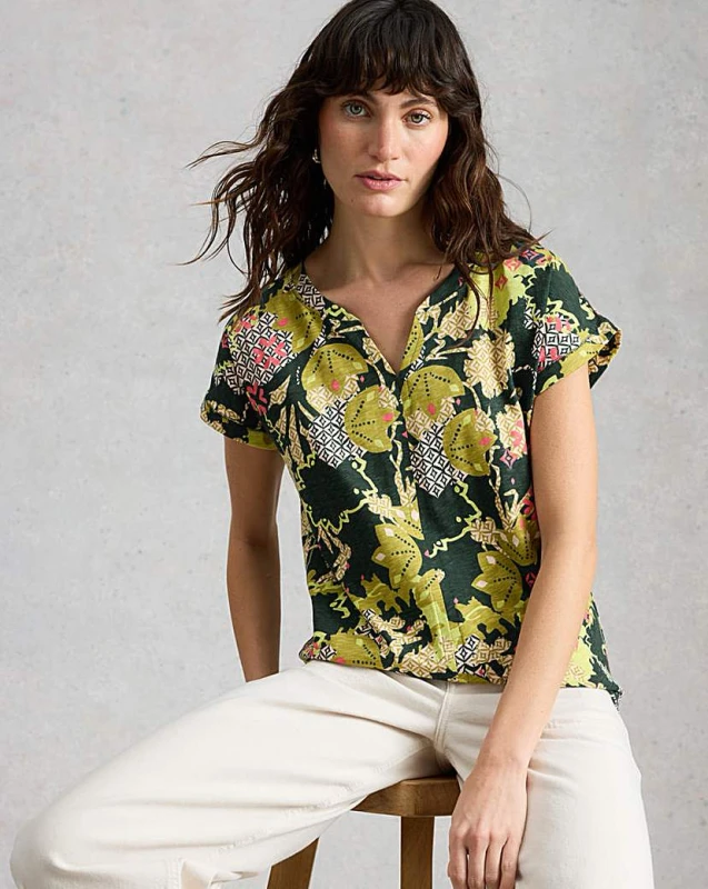 Image of White Stuff White Stuff Nelly Notch Green - White Stuff - Size: 12 Green Female 12 ZD52602