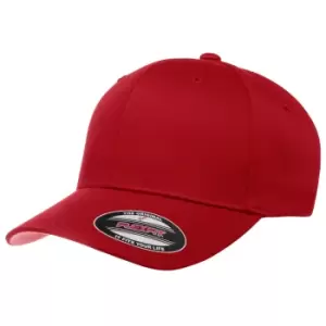 Image of Flexfit Unisex Wooly Combed Cap (XXL) (Red)