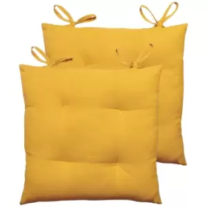 Image of Cuba Twin Pack Seat Pads Ochre