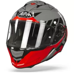Image of Airoh Spark Rise Black Red Full Face Helmet S