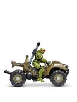 Image of Halo Halo 4 World Of Halo Figure & Vehicle Mongoose With Master Chief