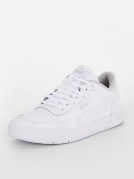 Image of Puma Caracal Junior Trainers - White/Silver