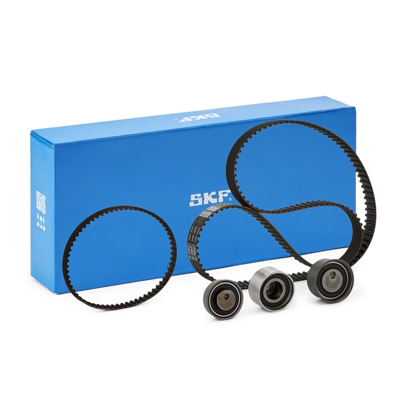 Image of SKF VKMA 95666 Timing belt kit Number of Teeth 1: 153 Timing Belt Kit (307)
