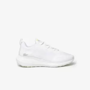 Image of Mens Lacoste Active 4851 Textile Trainers Size 7 UK White