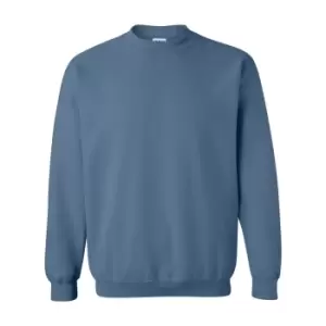 Image of Gildan Heavy Blend Unisex Adult Crewneck Sweatshirt (S) (Indigo Blue)