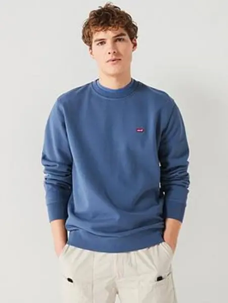 Image of Original Housemark Crewneck Sweatshirt - Blue