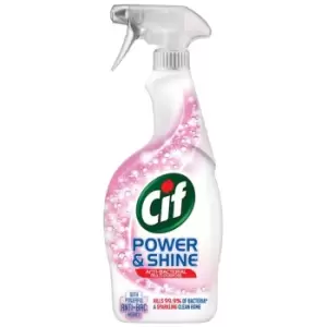 Image of Cif Power & Shine Cleaner Spray Antibacterial, 700ml