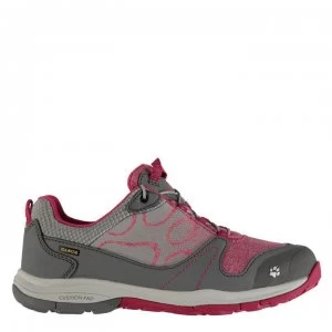 Image of Jack Wolfskin Akka Low Walking Shoes Child Girls - azalea red