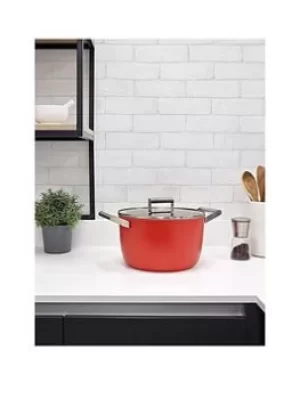 Image of SMEG Casserole 2 Handles W/Lid 26Cm
