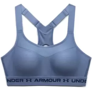 Image of Under Armour Armour High Crossback Bra - Blue