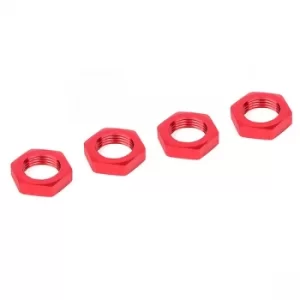 Image of Corally Wheel Nut Aluminum Ribbed 4 Pcs