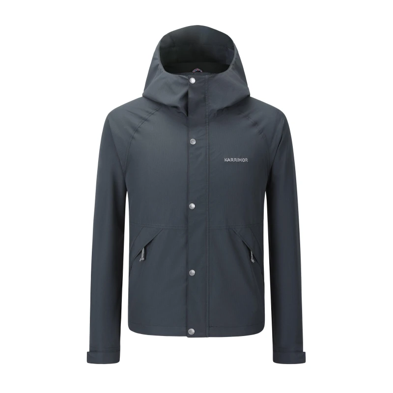 Image of Karrimor Womens Helix WeatherTite Windproof Hooded Waterproof Jacket Black female 8 (36)