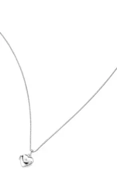 Image of D For Diamond Heart Locket Pendant JEWEL P2549