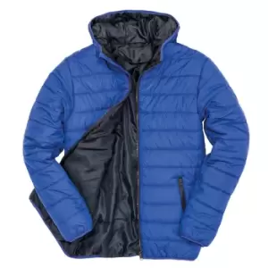 Image of Result Core Mens Soft Padded Jacket (L UK) (Royal/Navy)