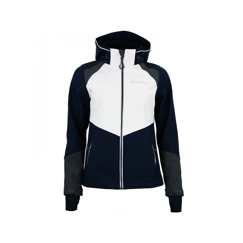 Image of Womens jacket Peak Mountain Softshell Ametisffa Bleu Female 2XL