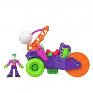 Image of Imaginext DC Super Friends Batman The Joker & Steamroller