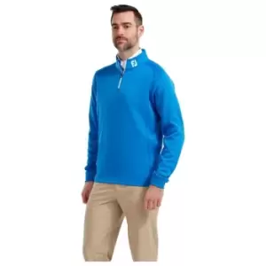 Image of Footjoy Chillout Pull Over Mens - Blue