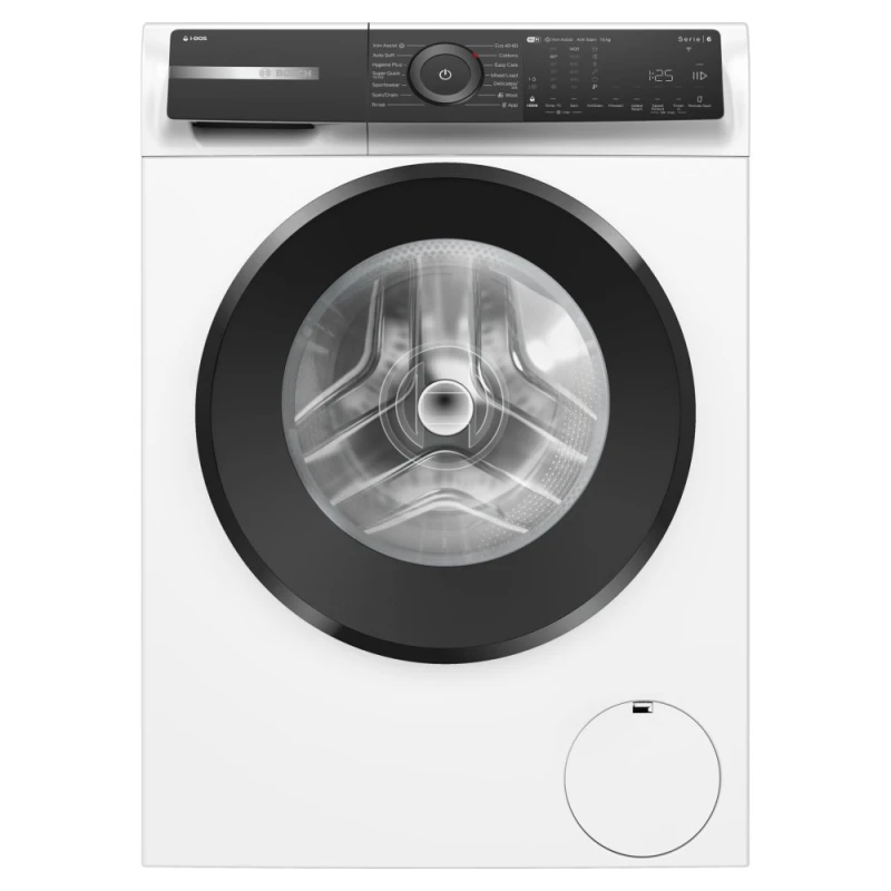 Image of Bosch Series 6 i-Dos WGH254A0GB 10KG WiFi Connected Washing Machine with 1400 rpm - White - A Rated