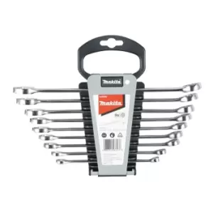 Image of Makita B-65539 Combination Spanner Set (9 Piece)