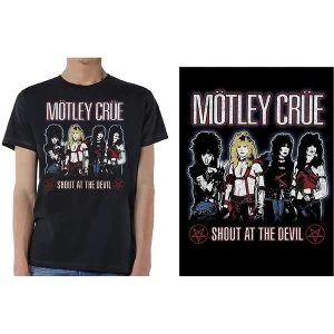 Image of Motley Crue - Shout at the Devil Mens X-Large T-Shirt - Black