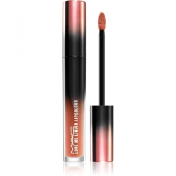 Image of MAC Cosmetics Love Me Liquid Lipcolour Creamy Lipstick With Satin Finish Shade Feel Me? 3,1ml