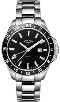 Image of Rotary Watch Havana Mens - Black