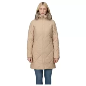 Image of Regatta Womens Fritha II Long Length Padded Coat 12 - Bust 36' (92cm)
