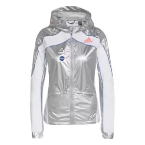 Image of adidas Marathon Space Race Running Jacket Ladies - Grey