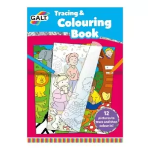 Image of James Galt Galt Tracing & Colouring Book, 3yrs+, 3 Years+