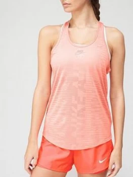 Image of Nike Air Running Tank Top - Mango