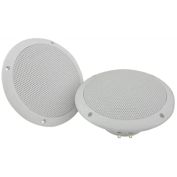 Image of Adastra Adastra 0D6-W8 Water Resistant Ceiling Speaker, 16.5cm (6.5"), 100W max, 8 ohms, White (Pair) OD6-W8