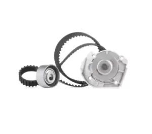 Image of SKF Water Pump + Timing Belt Kit VKMC 02206 FIAT,LANCIA,GRANDE PUNTO (199),PANDA (169),500 (312),PUNTO (188),Doblo Cargo (223_)