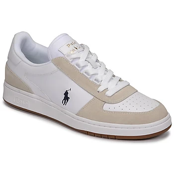 Image of Polo Ralph Lauren POLO CRT PP-SNEAKERS-ATHLETIC SHOE mens Shoes Trainers in White,10,11,12
