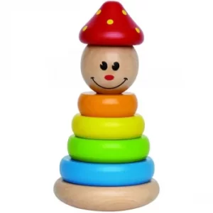 Image of Hape Clown Stacker Activity Toy
