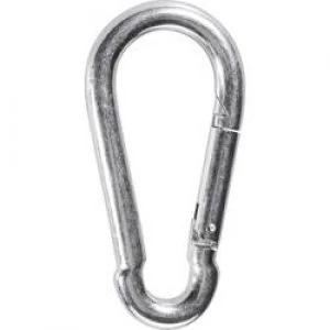 Image of TOOLCRAFT Fire safety spring hook DIN 5299 L x W 80 mm x 8mm