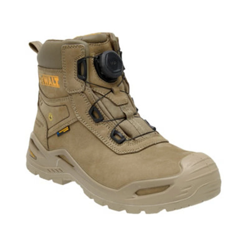 Image of DEWALT LANDER 9 Boa Lightweight Boots Stone UK 9 EUR 43 LANDER 9