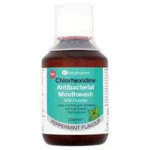 Image of Healthpoint Chlorhexidine Anti Bacterial Mouthwash 200ml