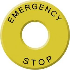 Image of Idec HWAV 27 Emergency Off Sign 22 MM