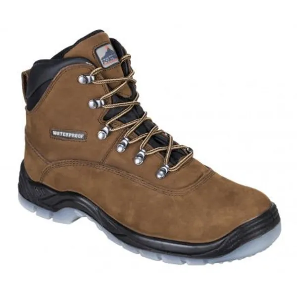Image of Portwest Mens Steelite Aqua All Weather Boots FW57BRR45 Colour: Brown