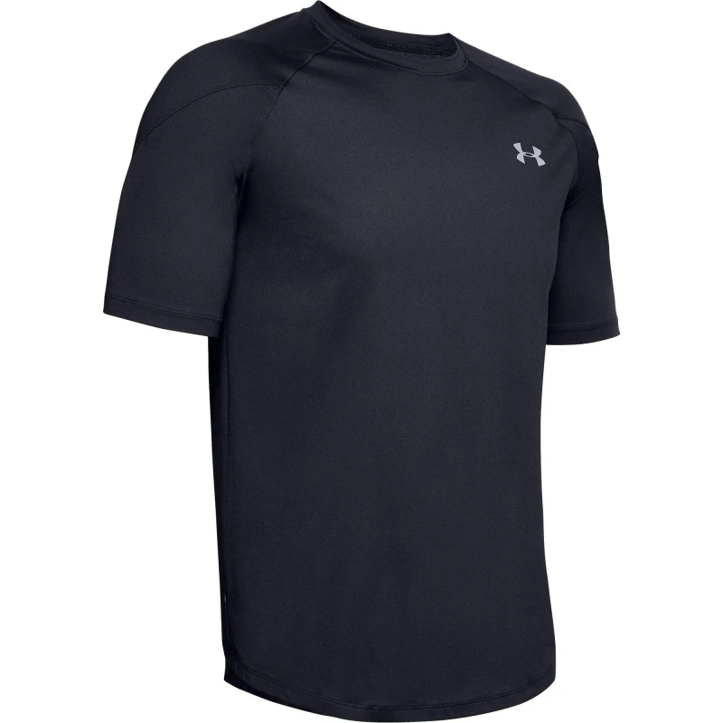 Image of Under Armour Under Recover Short Sleeve T Shirt Mens Blck/Metal Silv male M